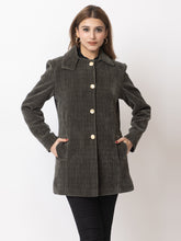 Trendy Dark Olive Coat