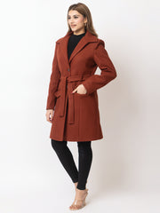 Trendy Rusty Caramel Coat