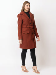 Trendy Rusty Caramel Coat
