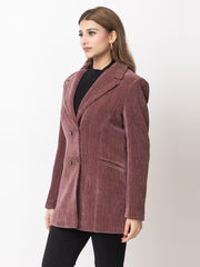 Trendy Coat Plum